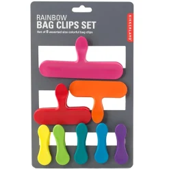 Rainbow Bag Clips Assortment