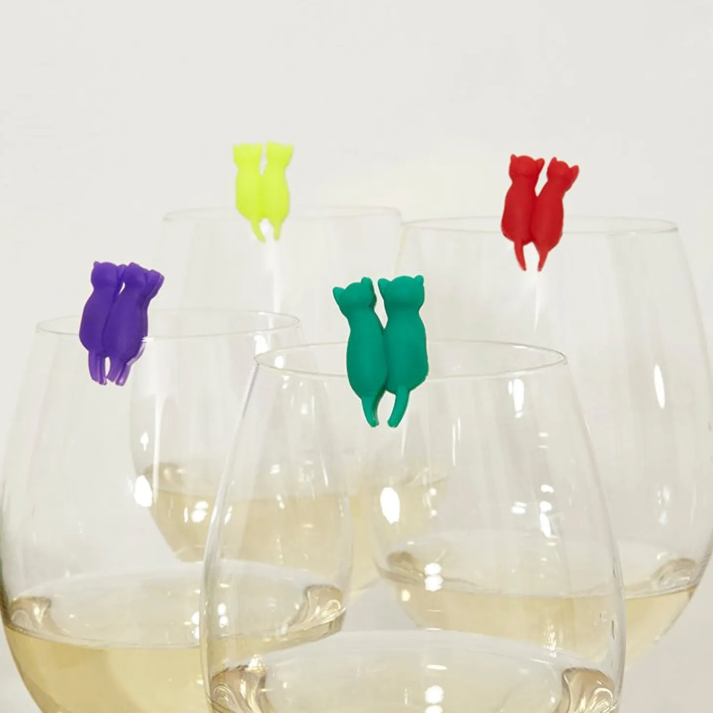 Rainbow Cat Drink Markers