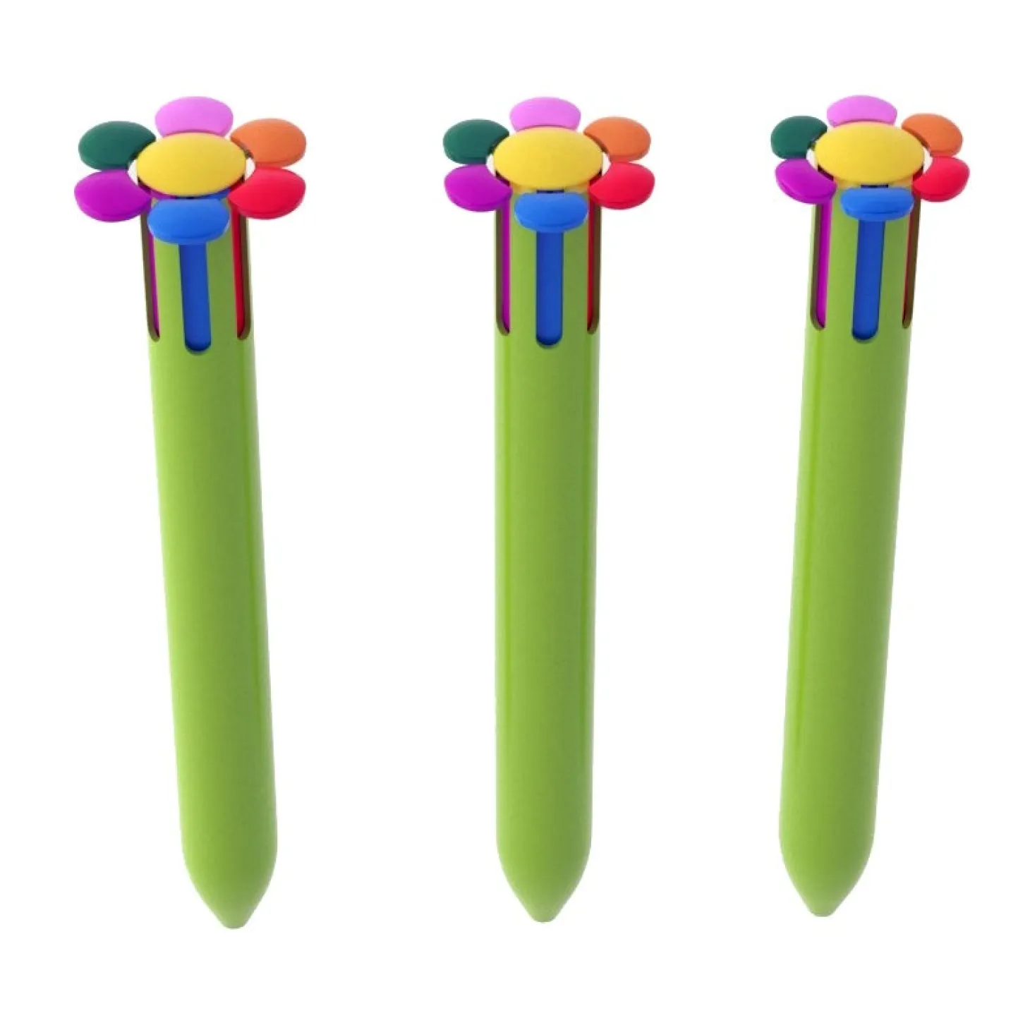 Rainbow Flower Pen