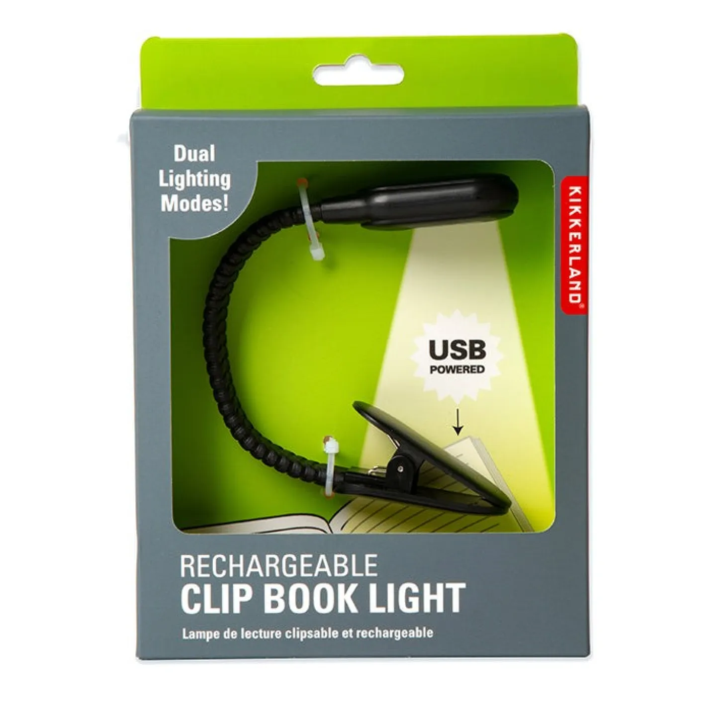 Rechargable Booklight Black