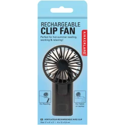 Rechargeable Book Fan