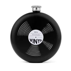 Record Hip Flask