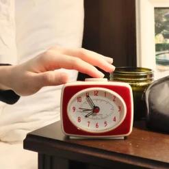 Red Classic Alarm Clock