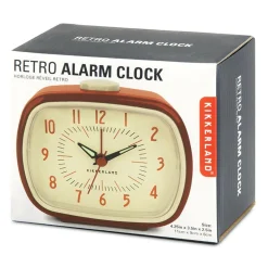 Red Retro Alarm Clock