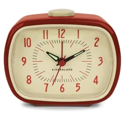 Red Retro Alarm Clock