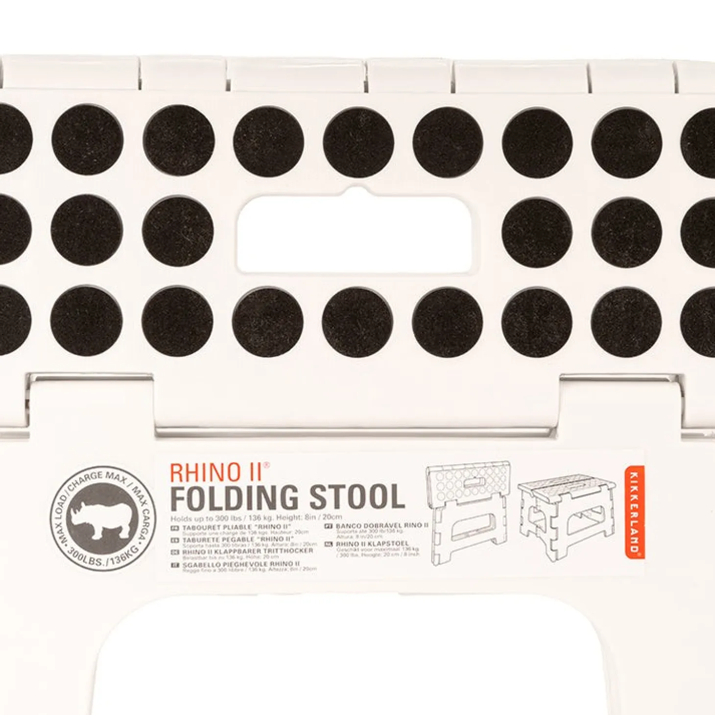 Rhino® II Step Stool White