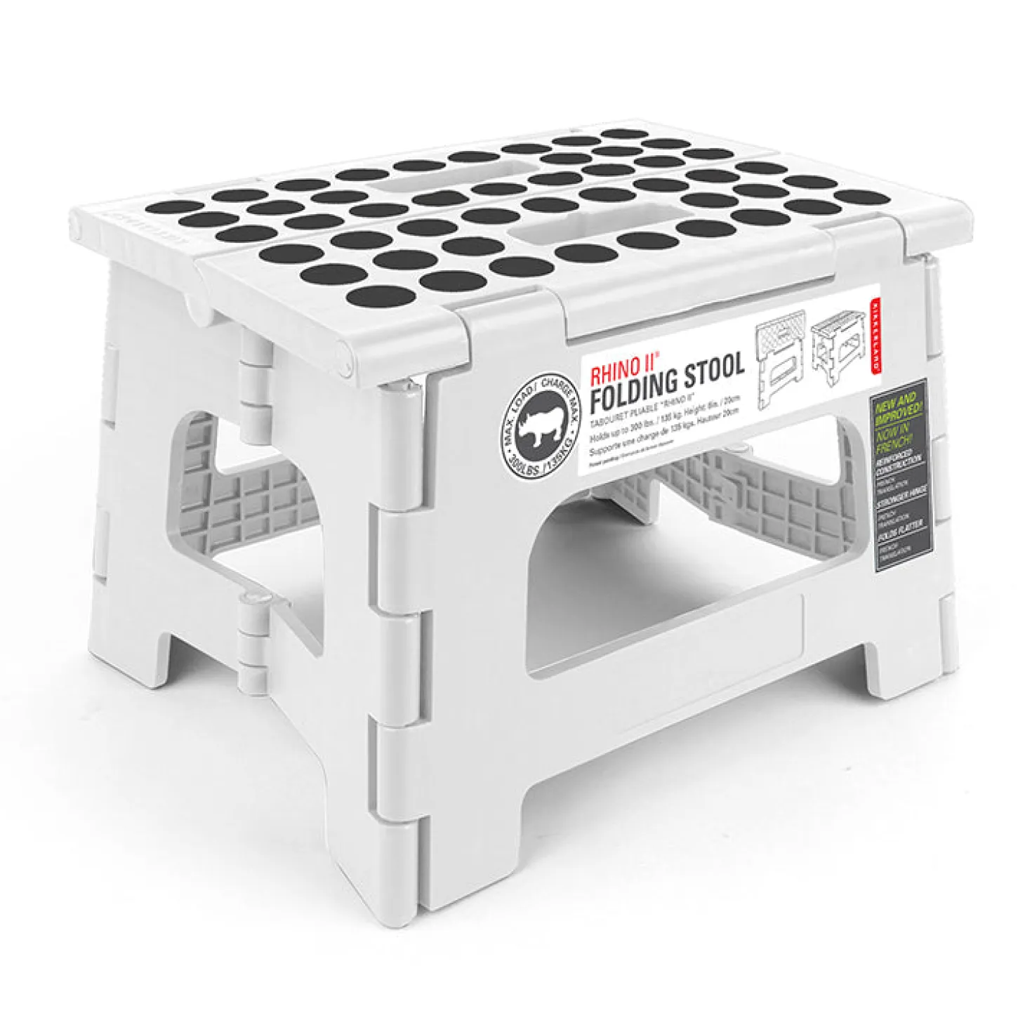 Rhino® II Step Stool White