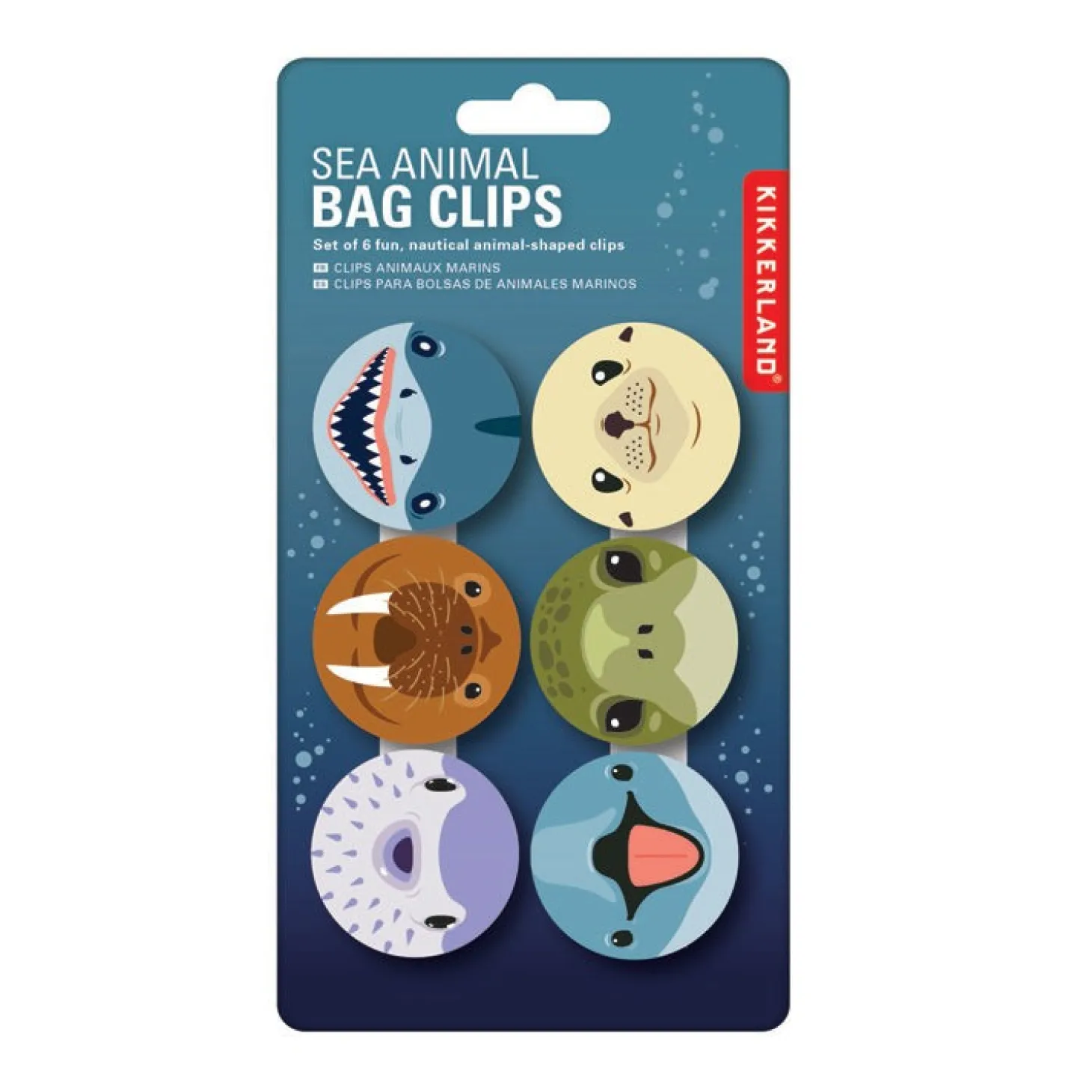 Sea Animal Bag Clips