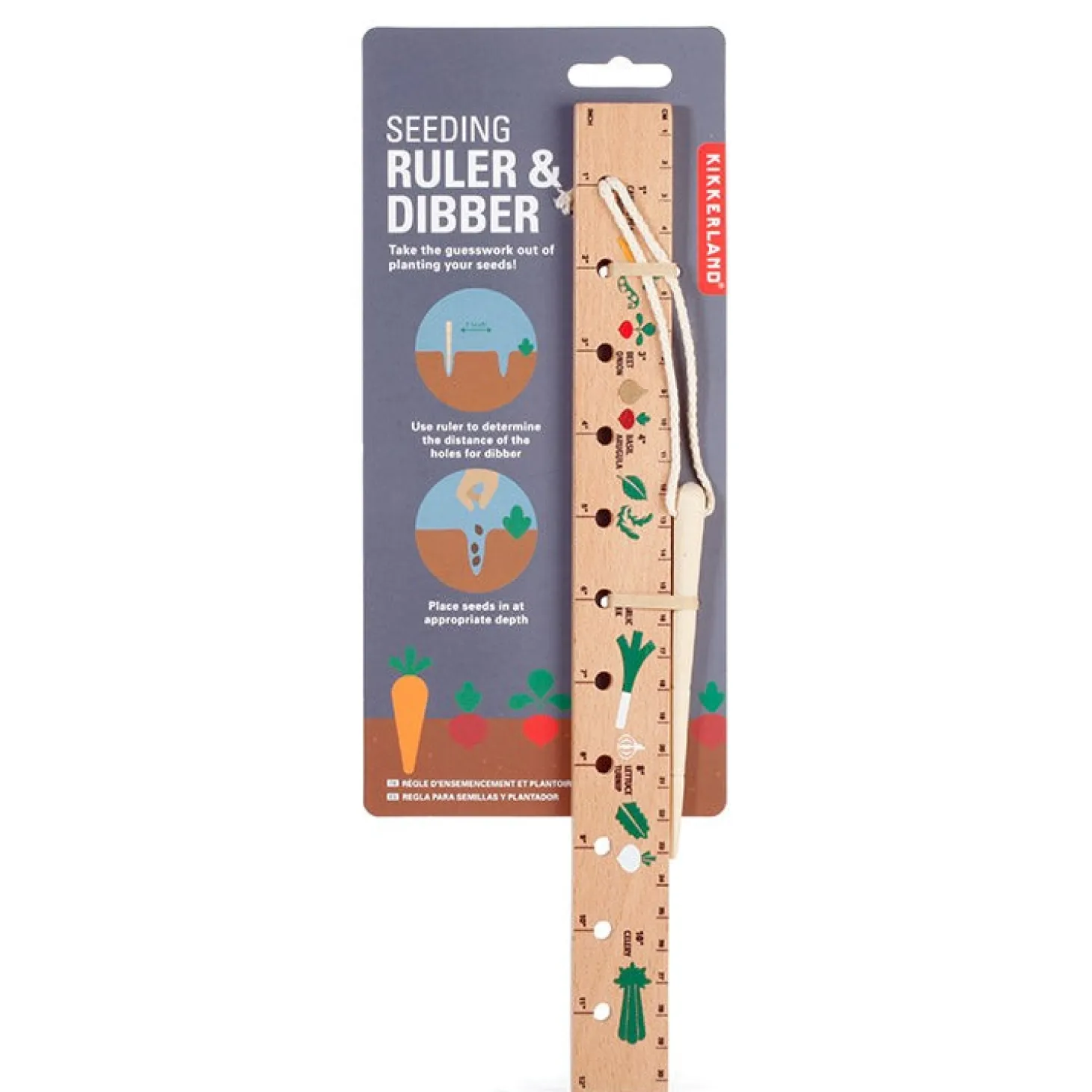 Seeding Ruler & Dibber