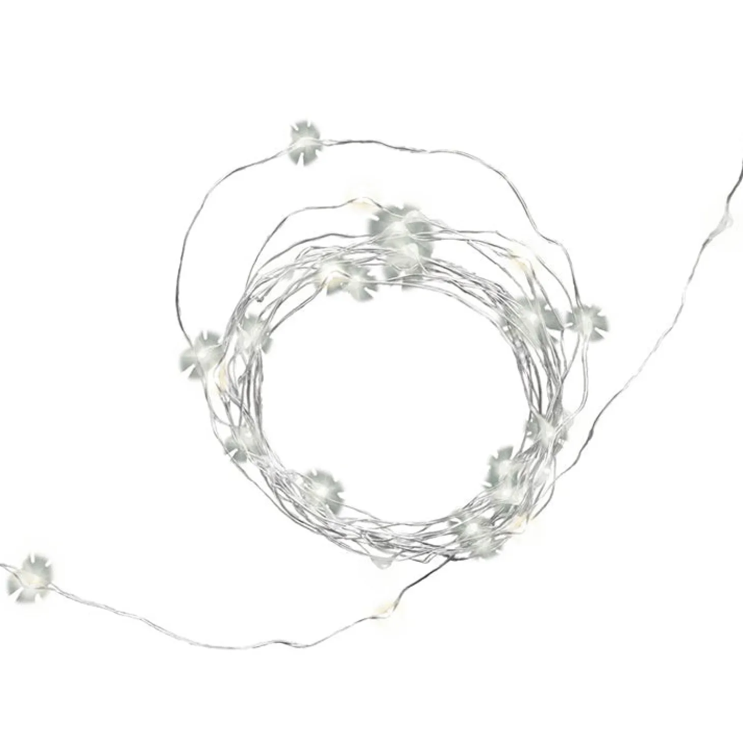 Silver Wire Lights