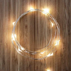 Silver Wire Lights