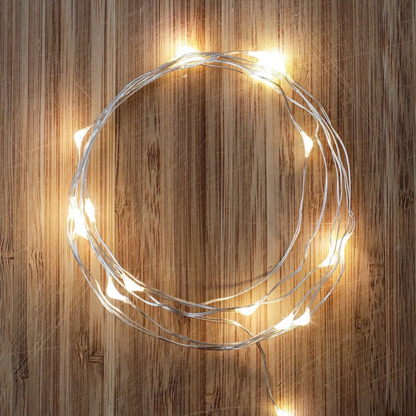 Silver Wire Lights
