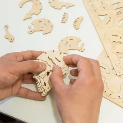 Skull 3D Wooden Puzzle