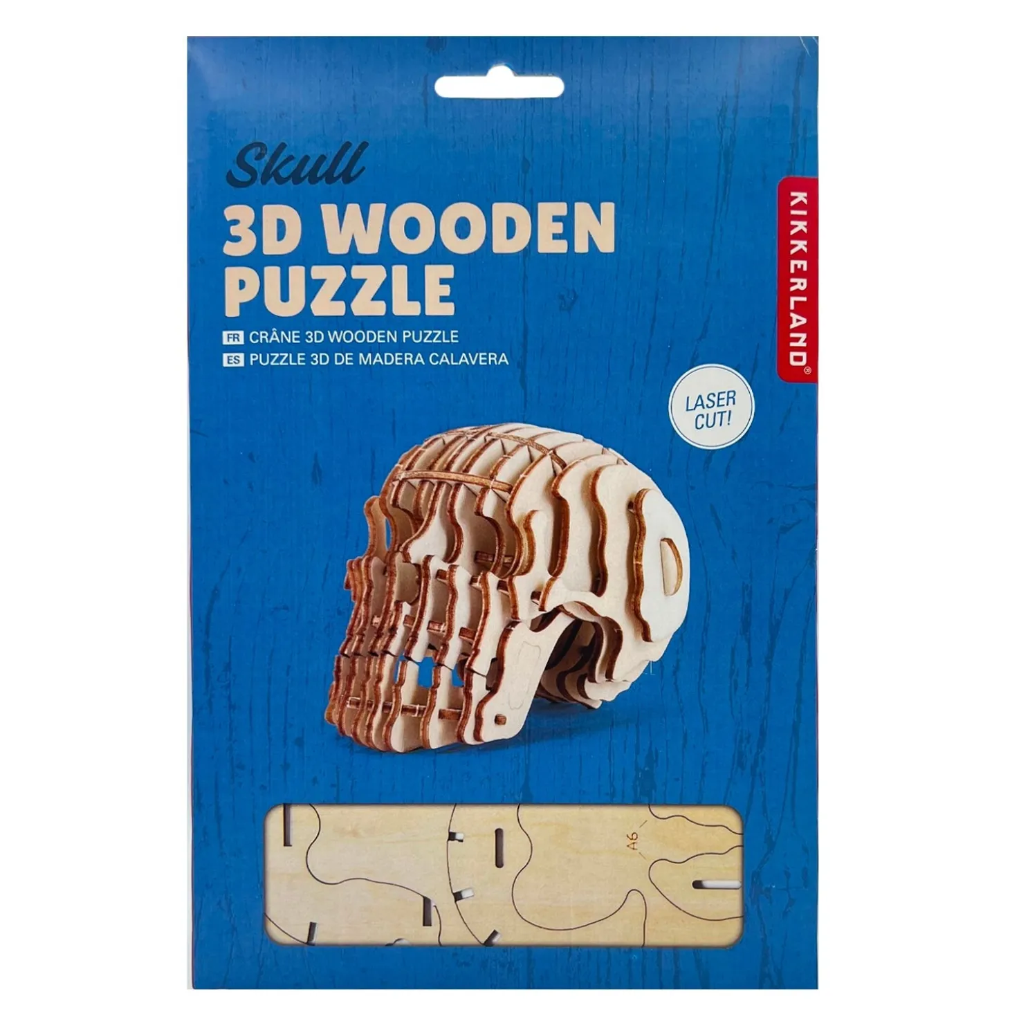 Skull 3D Wooden Puzzle