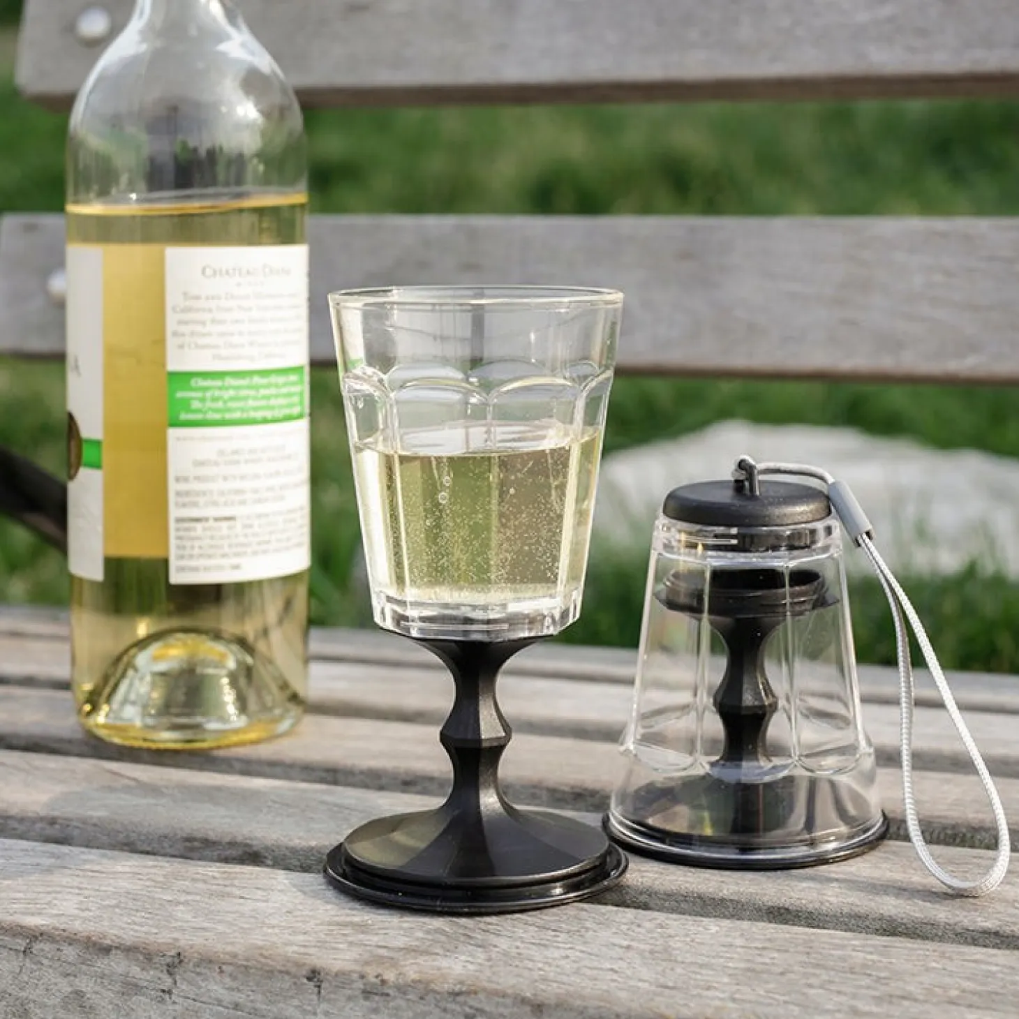 Stackable Wine Glass Set of 2