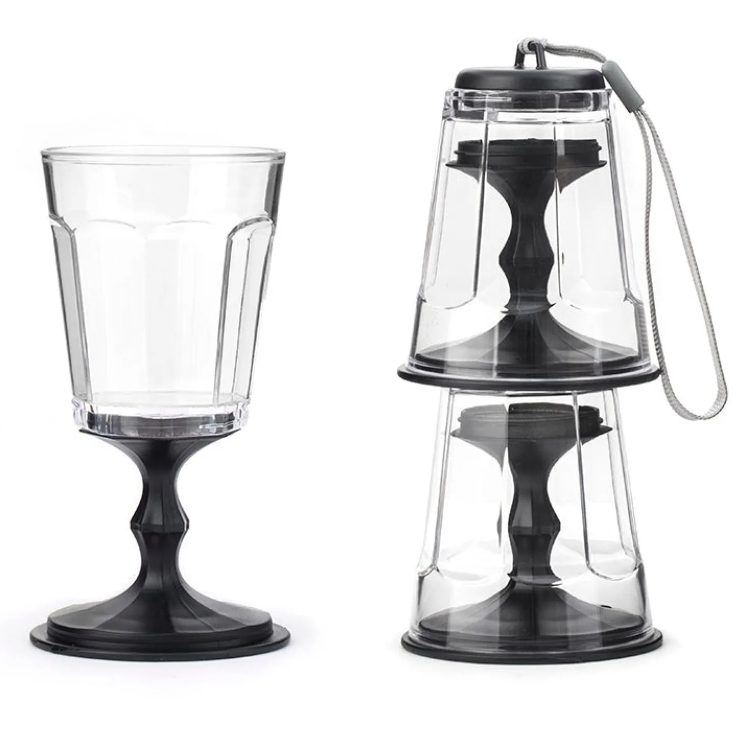 Stackable Wine Glass Set of 2