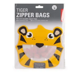 Tiger Zipper Bags