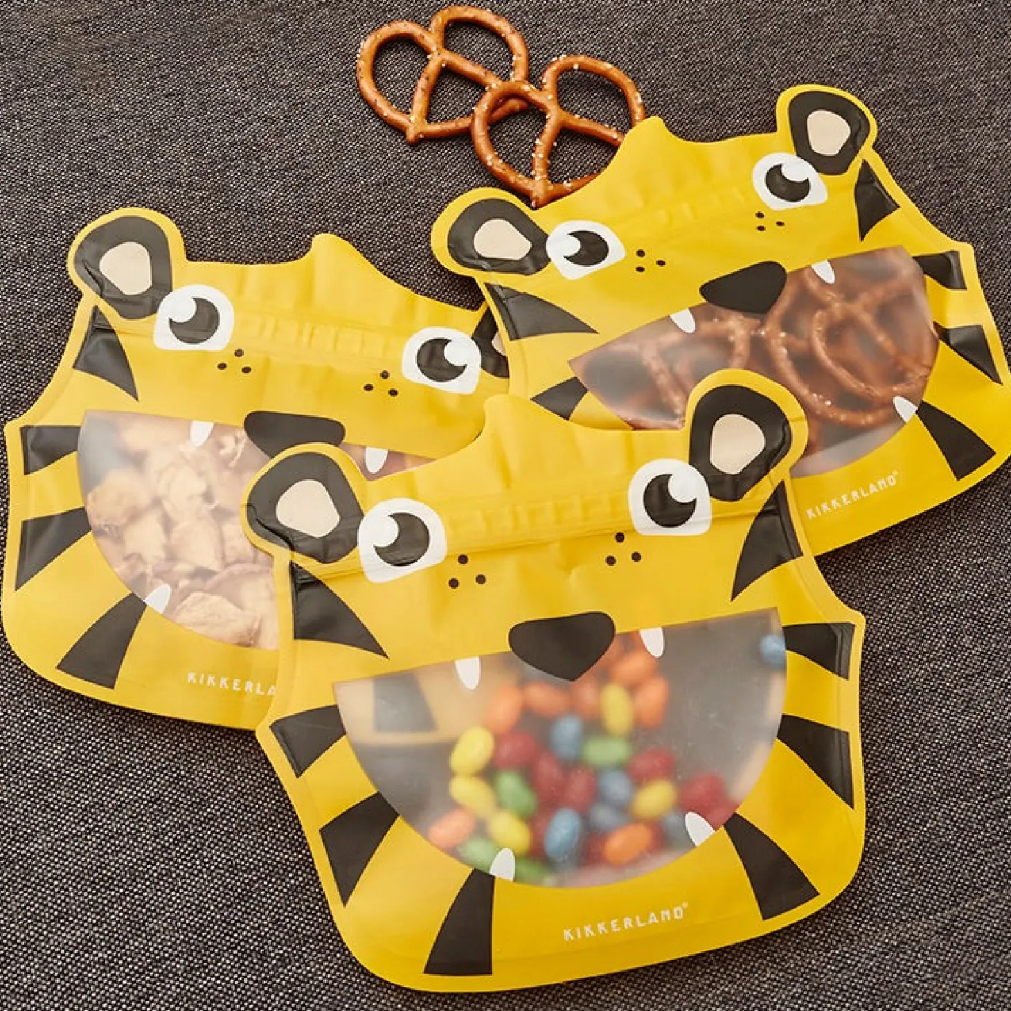 Tiger Zipper Bags