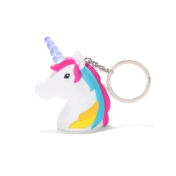 Unicorn LED & Sound Keychain