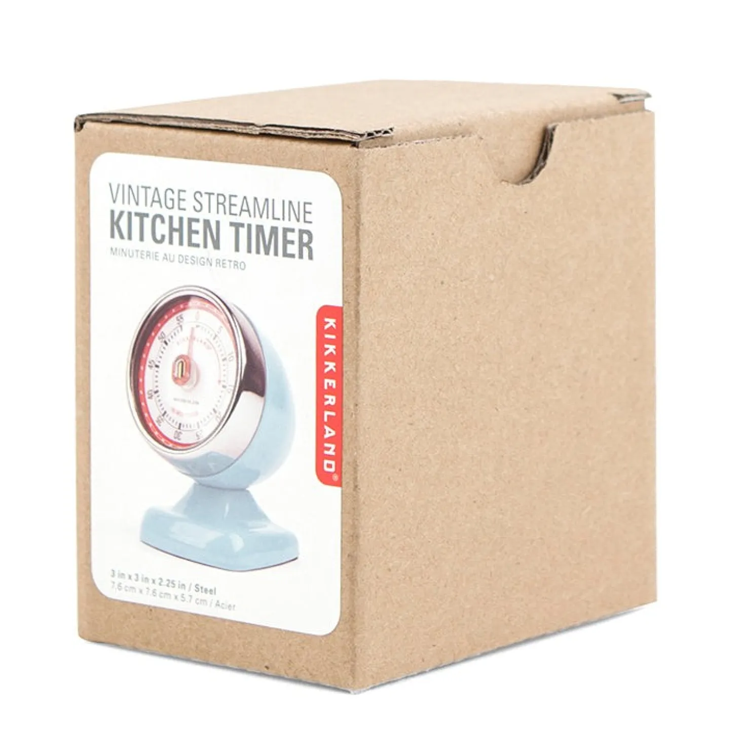 Vintage Streamline Kitchen Timer + Blue