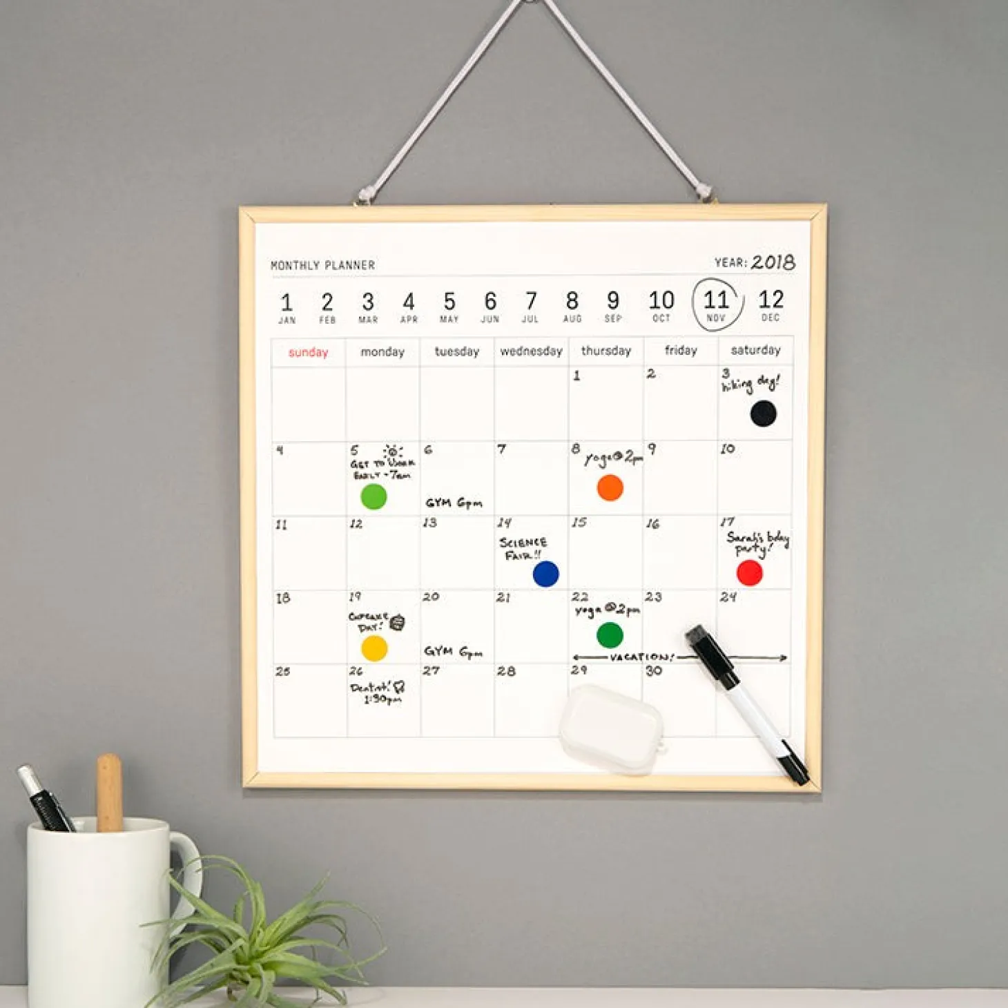 Whiteboard Calendar