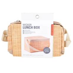 Wicker Lunch Box
