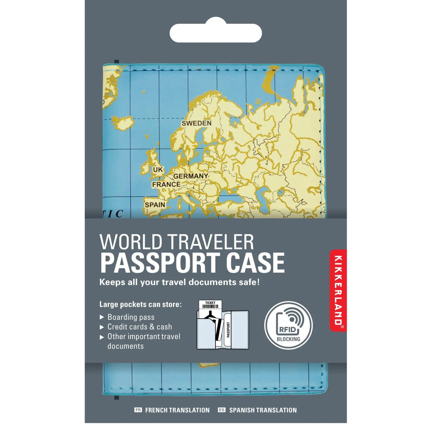 World Traveler Passport Case